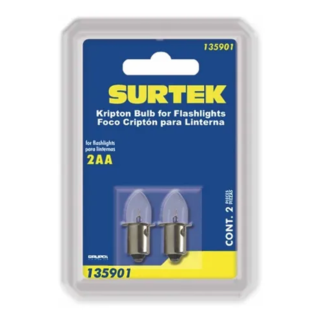 FOCO CRIPTON PARA LINTERNAS 2AA 1