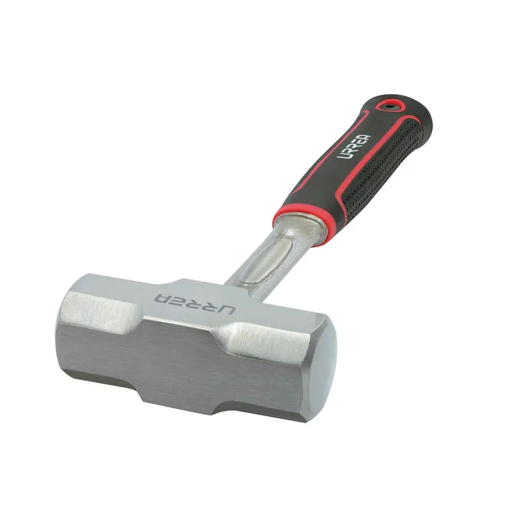 Marro octagonal forjado en una pieza con mango Rubber grip anti vibración de 12 1/5