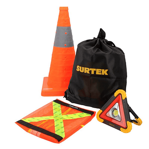 Juego combinado de herramientas para seguridad vial, 4 piezas