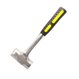 Marro octagonal forjado en una pieza con mango Rubber grip de 9