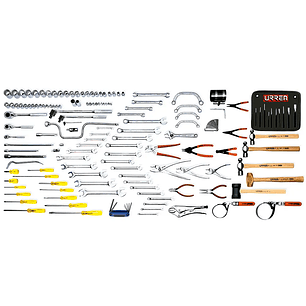 Juego maestro automotriz métrico, 142 piezas sin gabinete