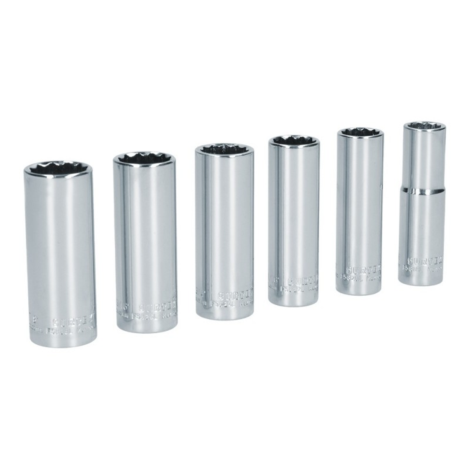 Juego de dados largos cuadro de 1/2