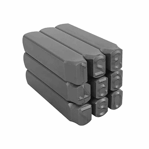 JUEGO DE NUMEROS TRABAJO PESADO 1/2