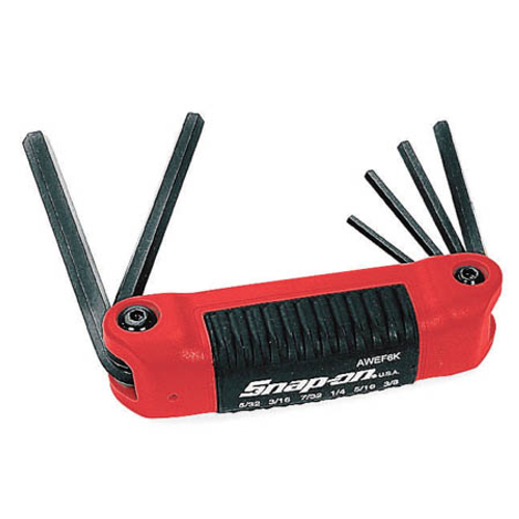 JUEGO DE LLAVES HEXAGONALES 4 A 10 MILIMETROS SNAP ON 1