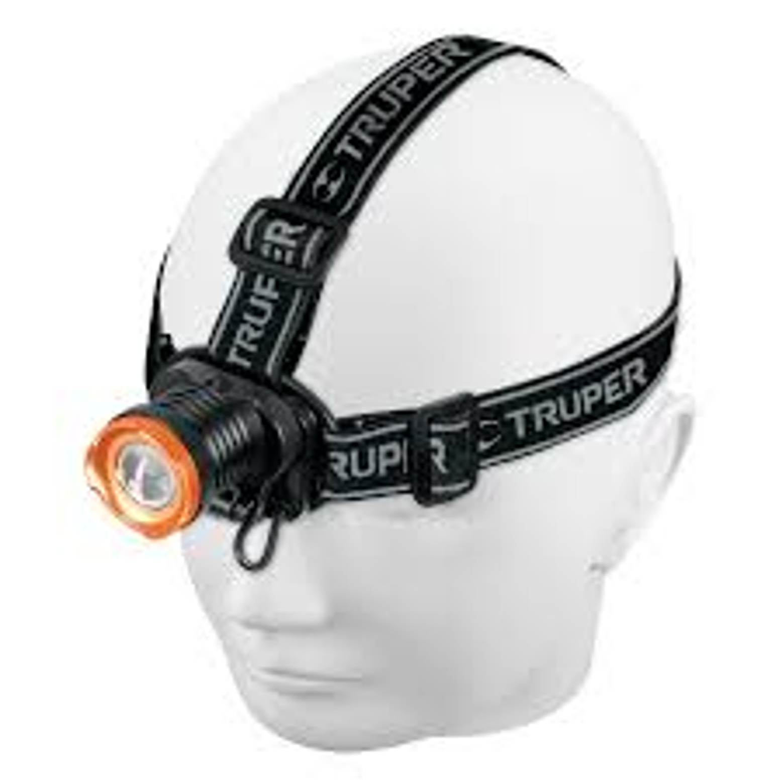 LINTERNA DE MINERO, 80 LÚMENES, 1 LED, RECARGABLE, 1