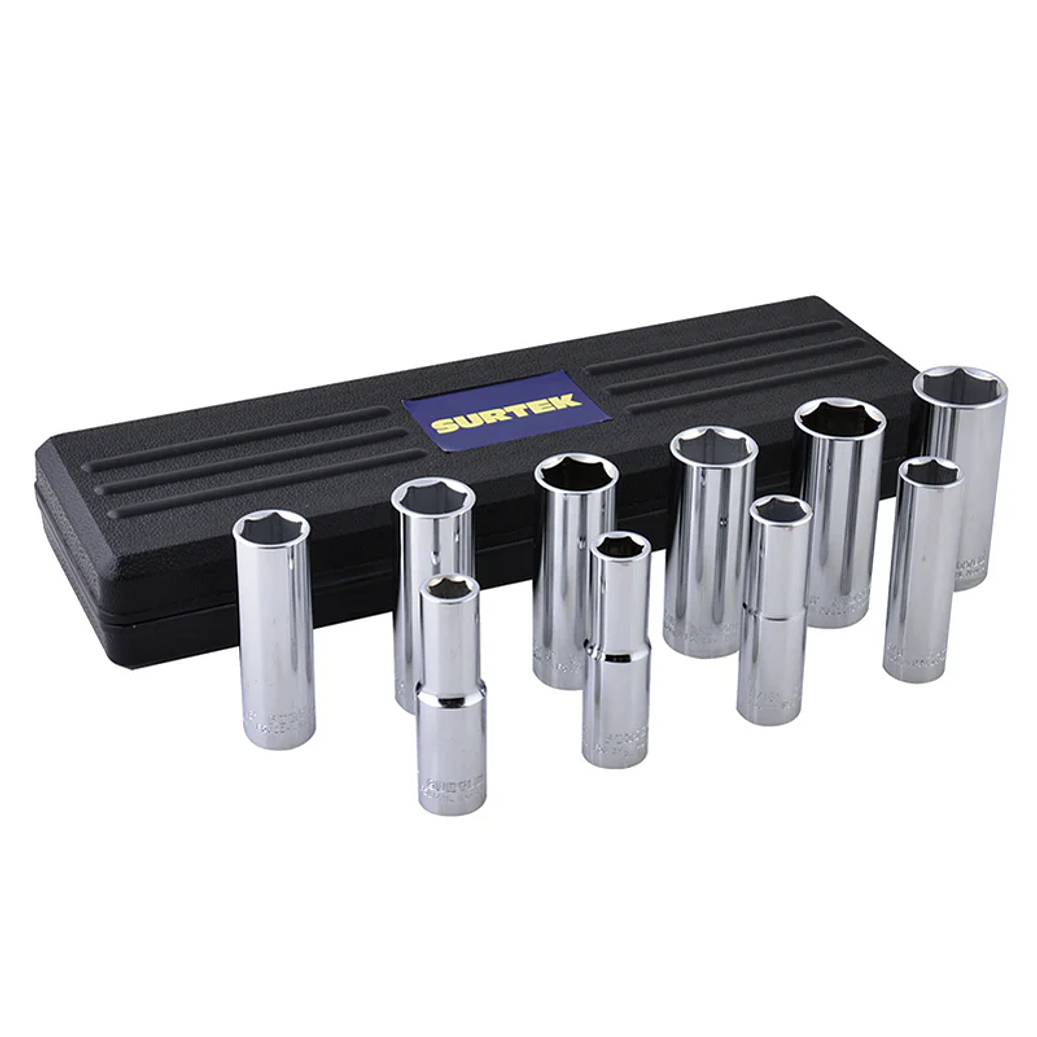 Juego de dados largos cuadro de 1/2