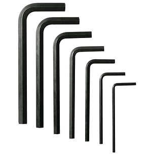 JUEGO DE LLAVES HEXAGONALES 5/64 1/4