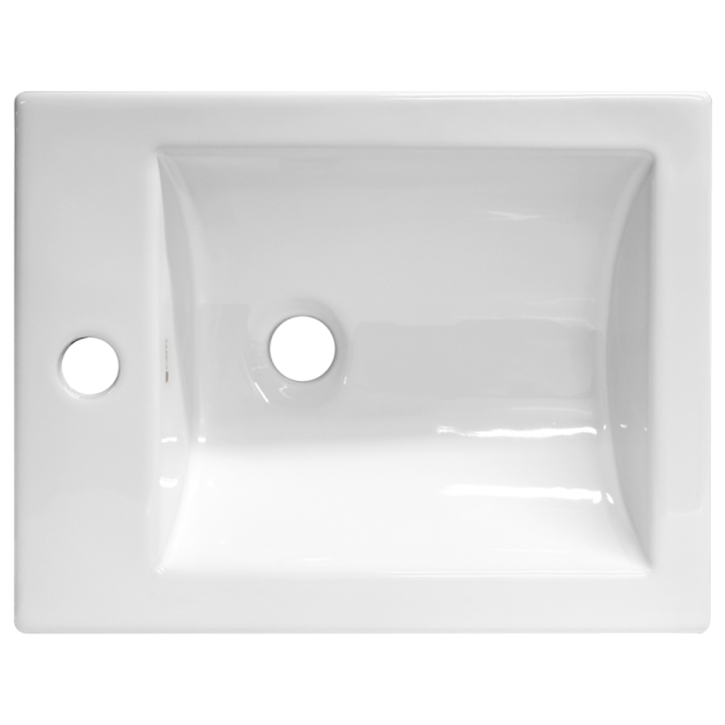 LAVABO BLANCO CUADRADO ECONOMICO JR 3