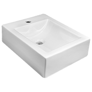 LAVABO BLANCO CUADRADO ECONOMICO JR