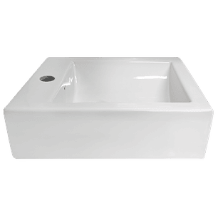 LAVABO BLANCO CUADRADO ECONOMICO JR