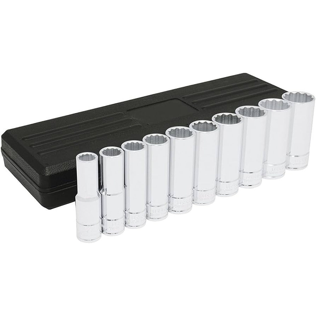 Juego de dados largos cuadro de 1/2