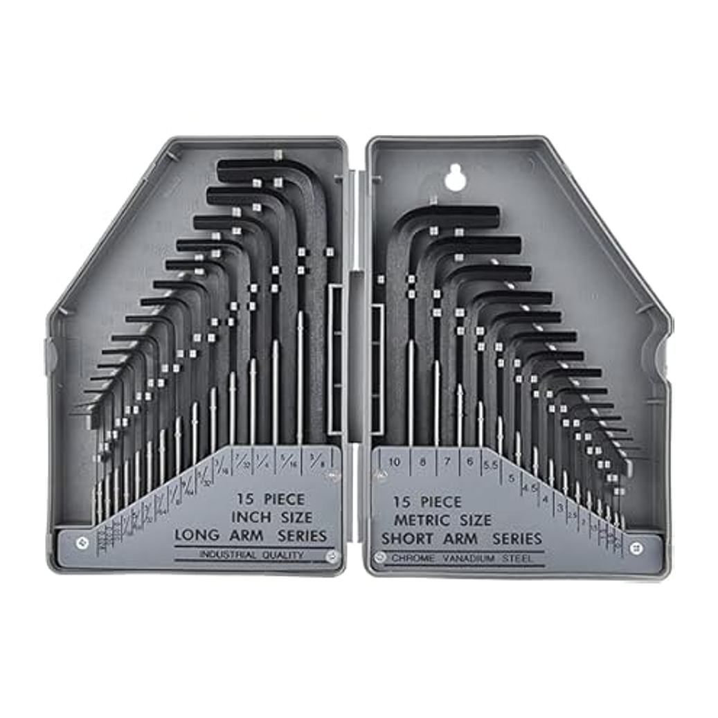 JUEGO DE LLAVES HEXAGONALES DE .028