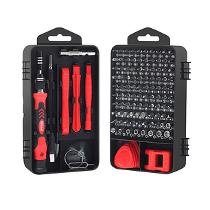 Juego para reparación de celulares y equipo eléctrico, 117 piezas