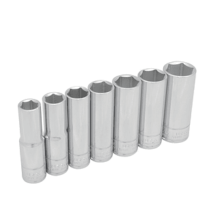 Juego de dados largos cuadro de 1/2