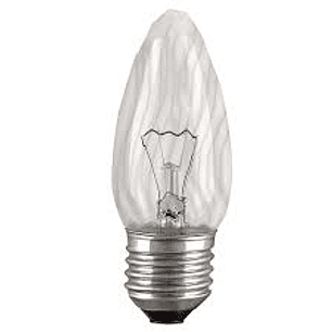 FOCO PARA CANDIL RADIANTE FLAMA 25 W