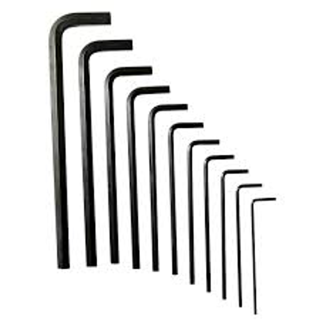 JUEGO DE LLAVES HEXAGONALES ESTANDAR 11 PIEZAS 1