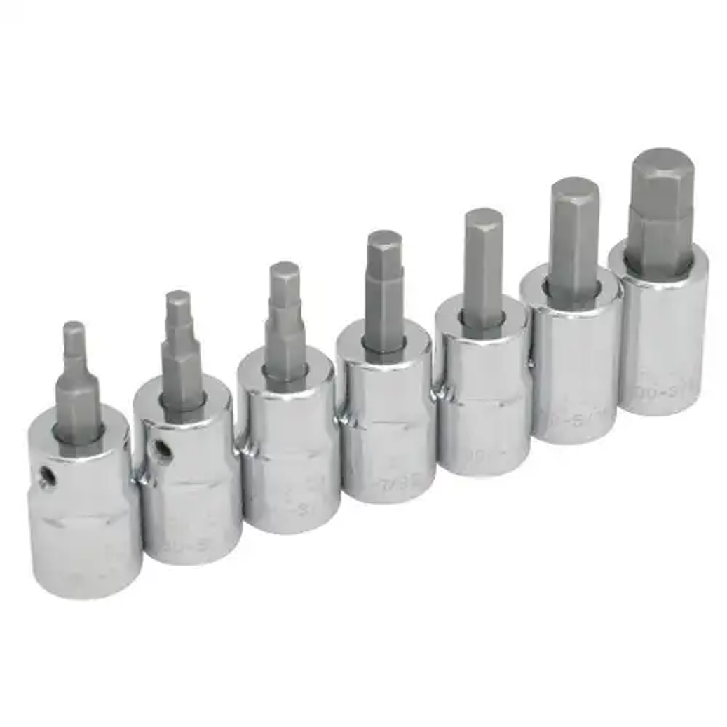 JUEGO DADOS P/ALLEN 1/8 a 5/8 E =3/8 1