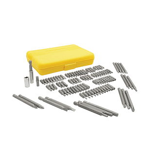 Juego combinado de puntas hexágono de 1/4