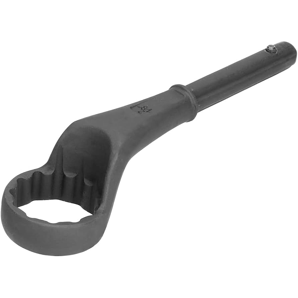 Llave acodada de alta palanca fosfatizada sin cola métrica, 12 puntas, 80 mm 1