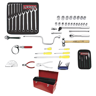 Juego básico automotriz métrico, 58 piezas con caja D6