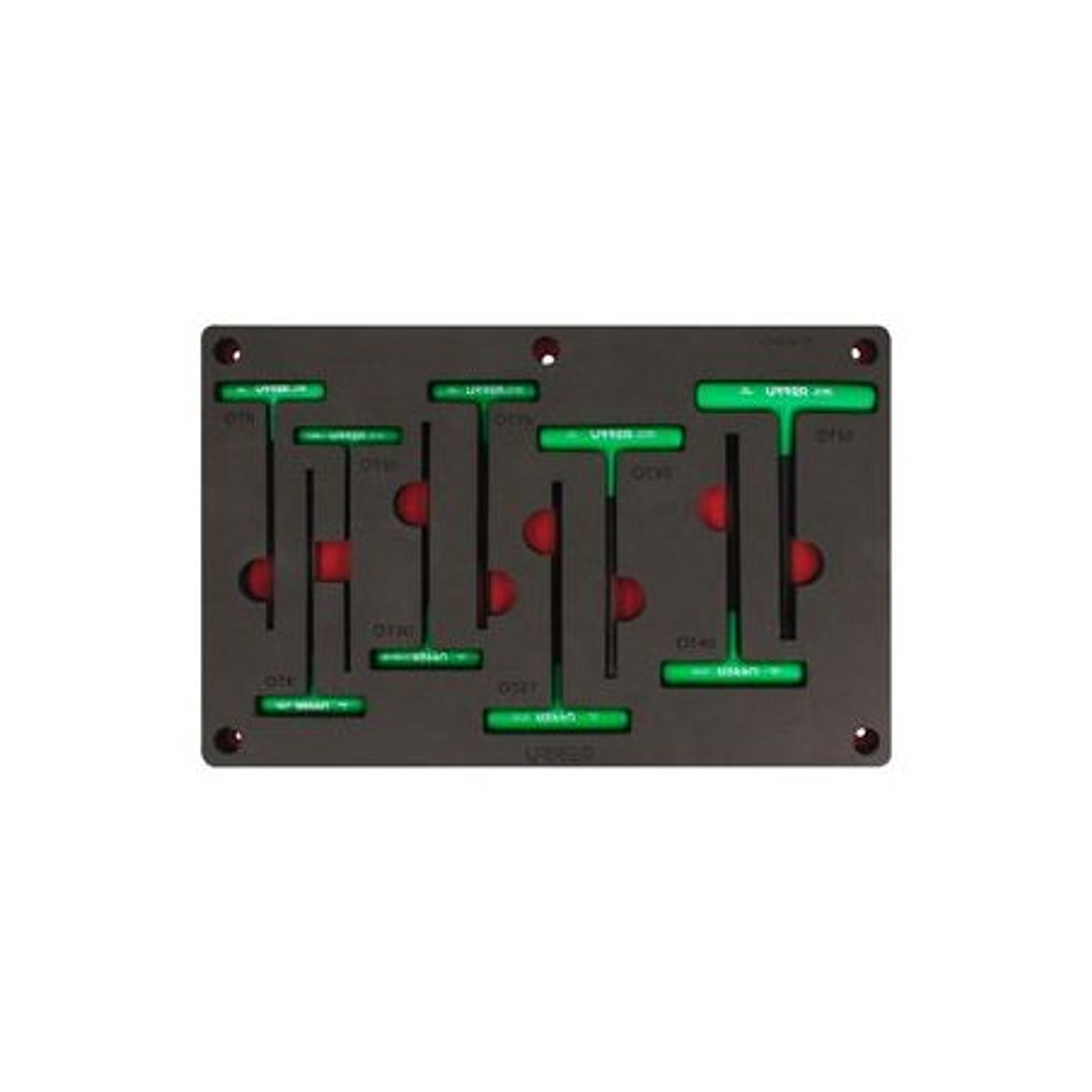 Juego de llaves hexagonales tipo 