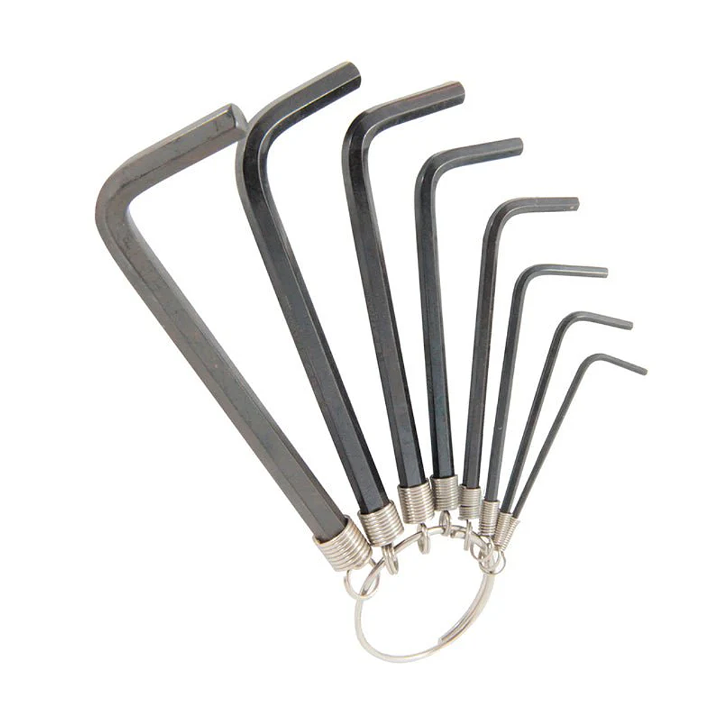 JUEGO DE LLAVES HEXAGONALES LARGAS 1.5 A 10 MILIMETROS 1