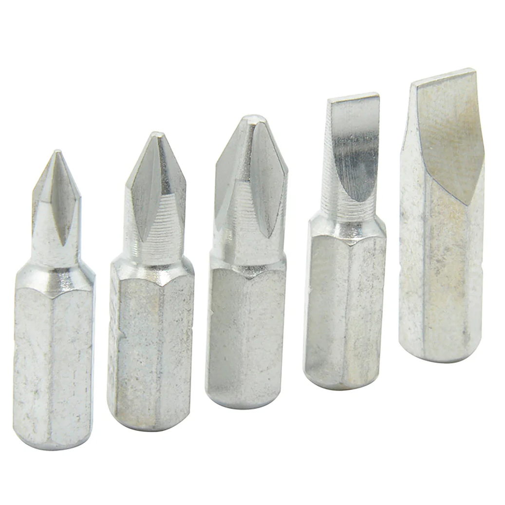 Juego combinado de puntas phillips y planas de 1