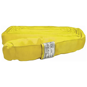 Eslinga de poliéster redonda sin fin amarilla 6 m, 3 ton