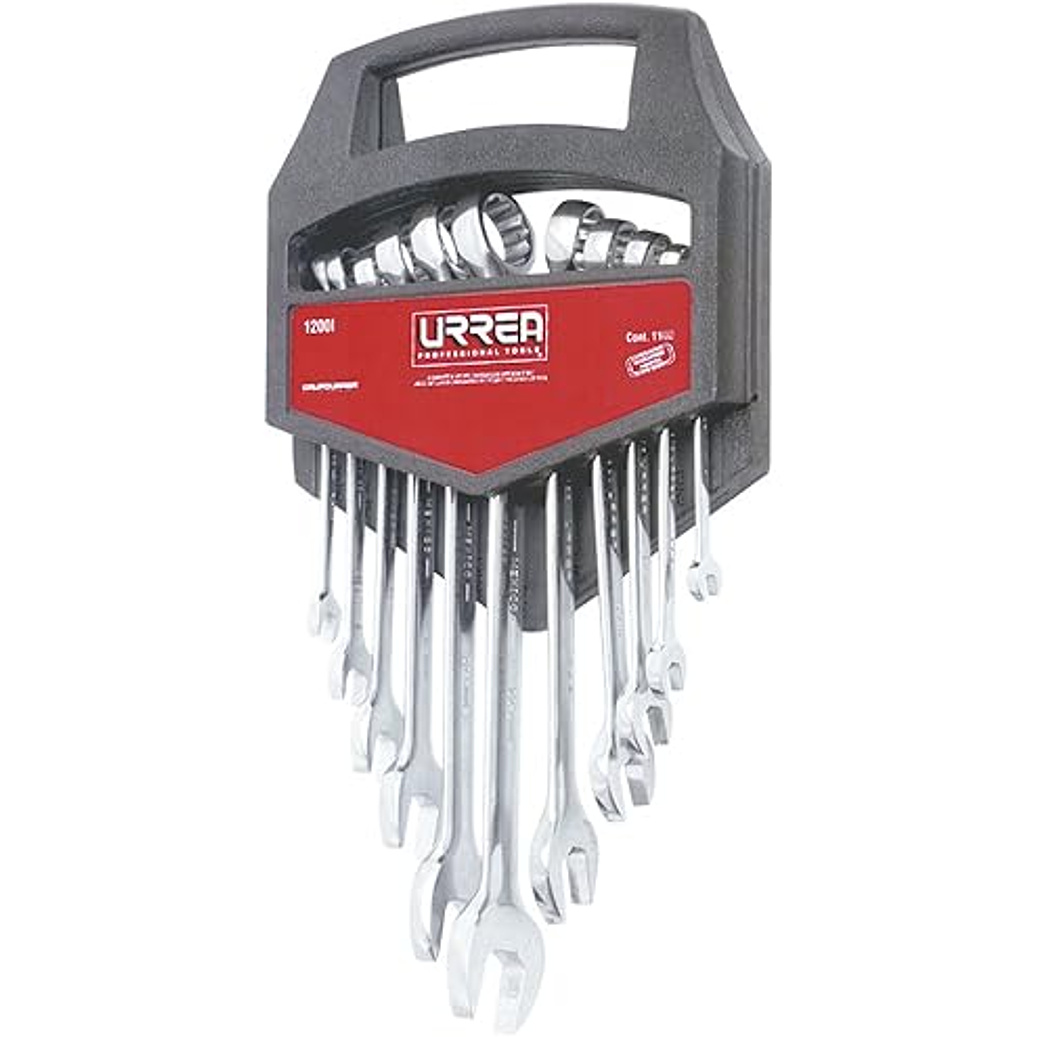 Juego de llaves abocinadas pulido espejo métricas, 6 puntas, 15 piezas 1