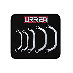 Juego de llaves de obstrucción métricas, 12 puntas, 5 piezas