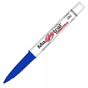 MARCADOR DIDACTICO PUNTO FINO AZUL