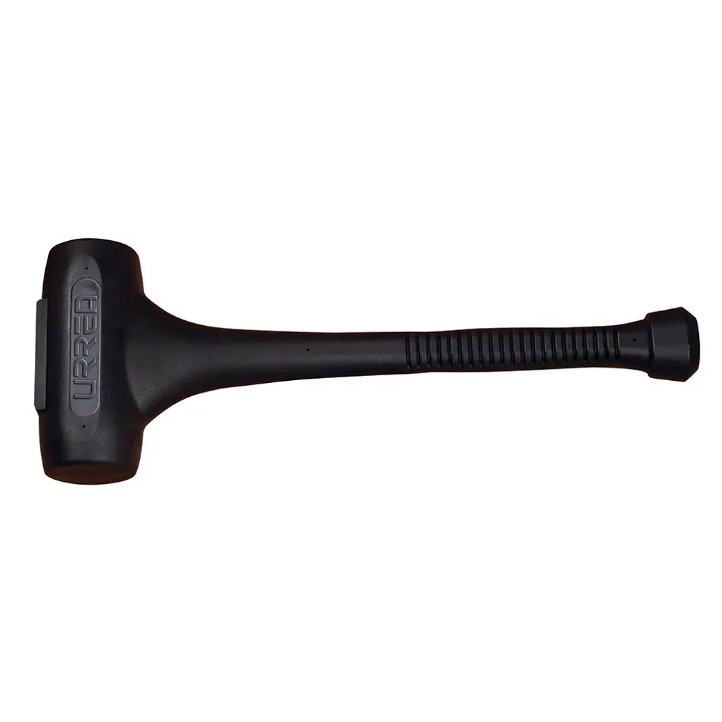 Marro de golpe seco de una sola pieza con mango antideslizante de 15 1/8