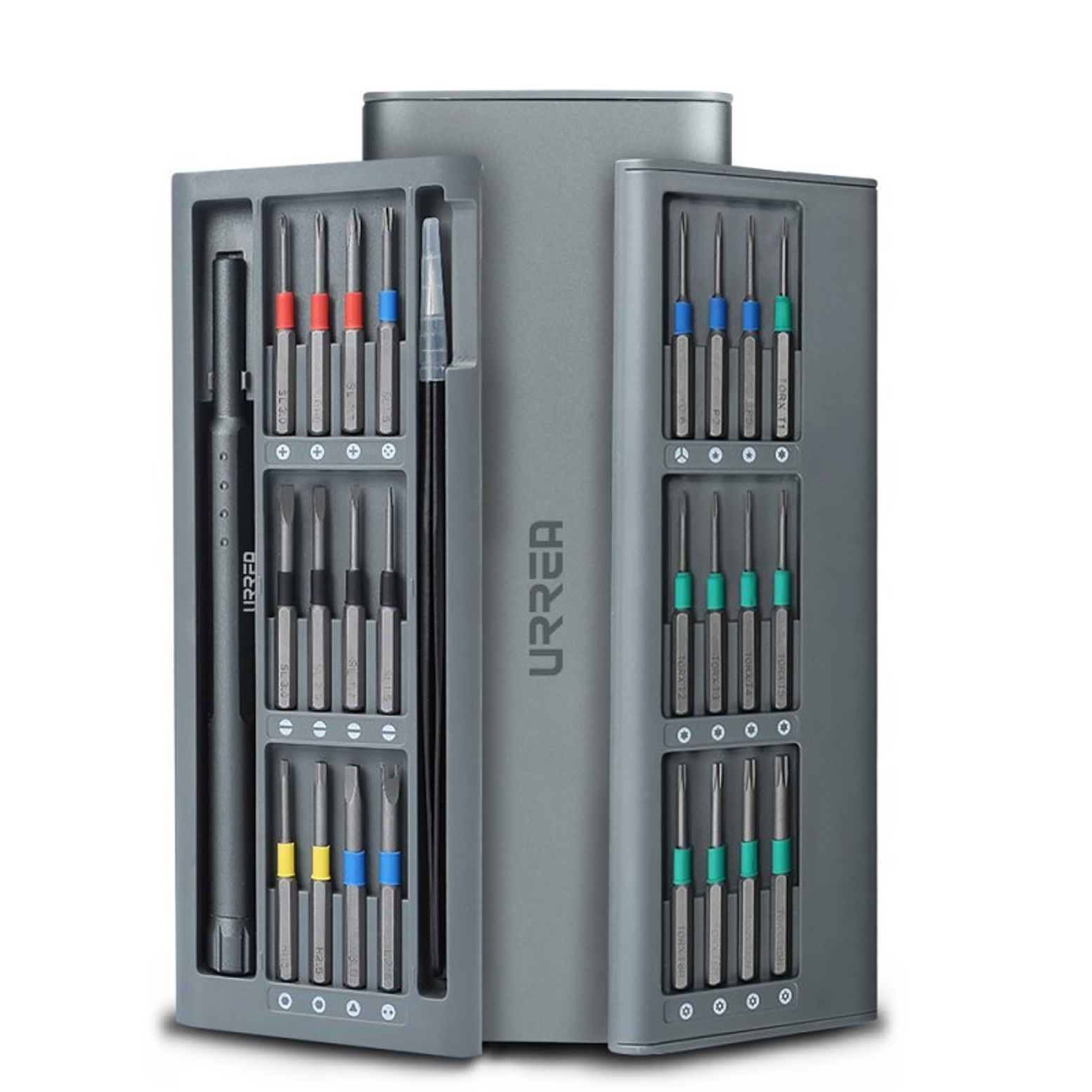 Juego de destornillador de precisión con puntas intercambiables, 26 piezas 1