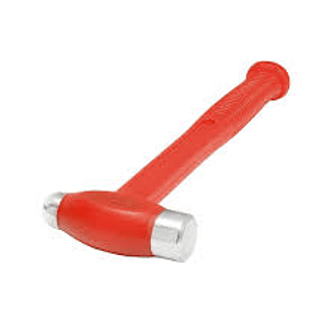 Martillo de bola de golpe seco con tapas de acero 36 oz