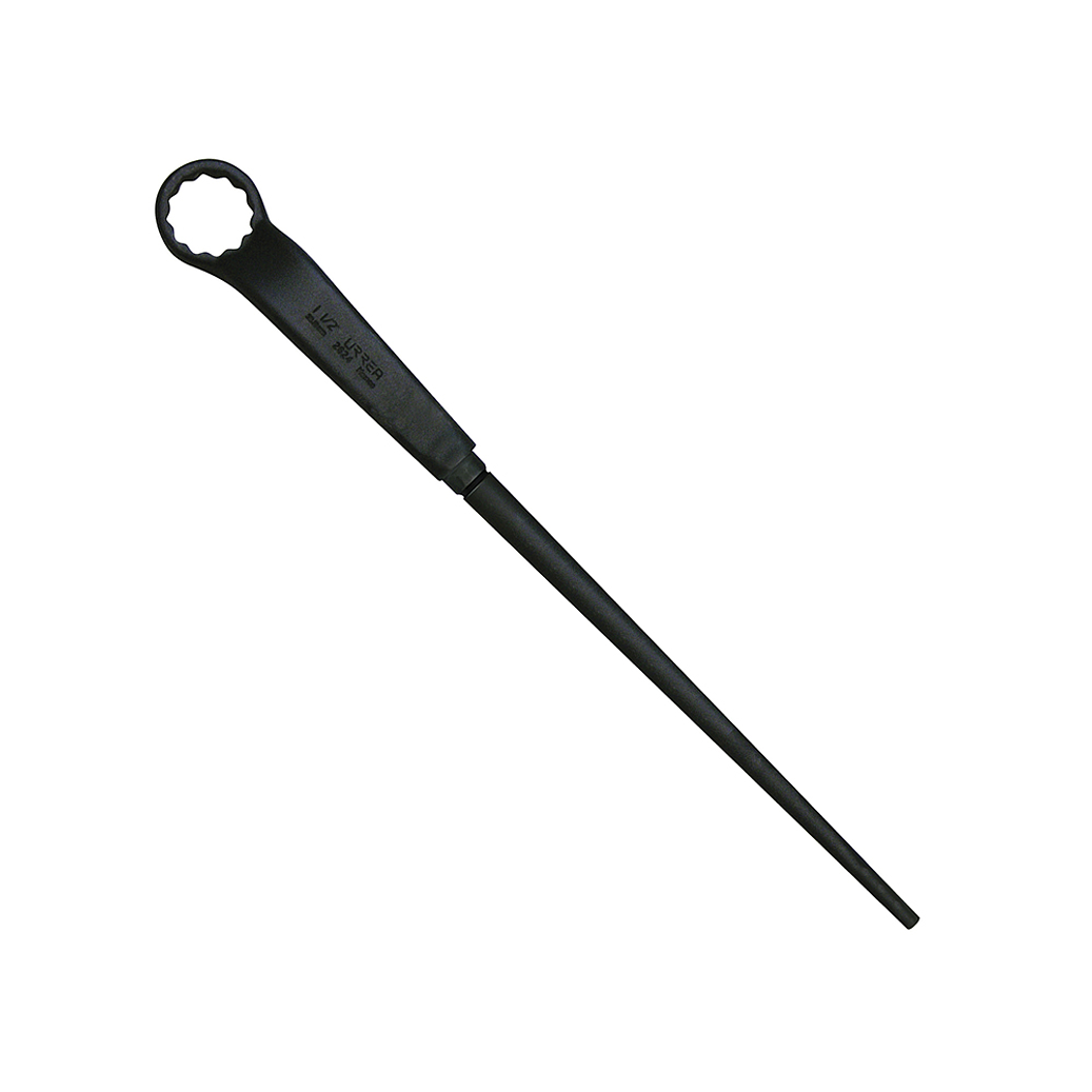 Llave acodada de alta palanca fosfatizada con cola en métrica, 12 puntas, 24 mm 1