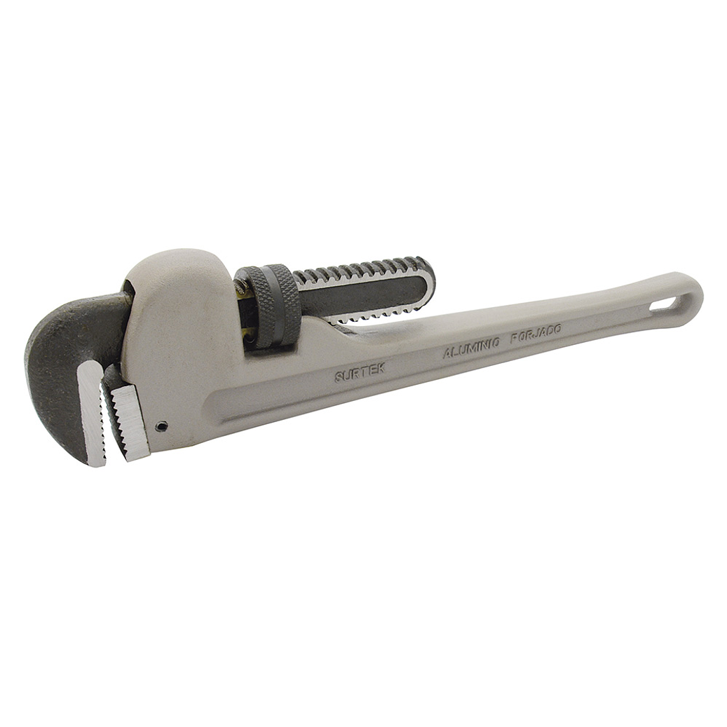 Llave stillson de aluminio de 18