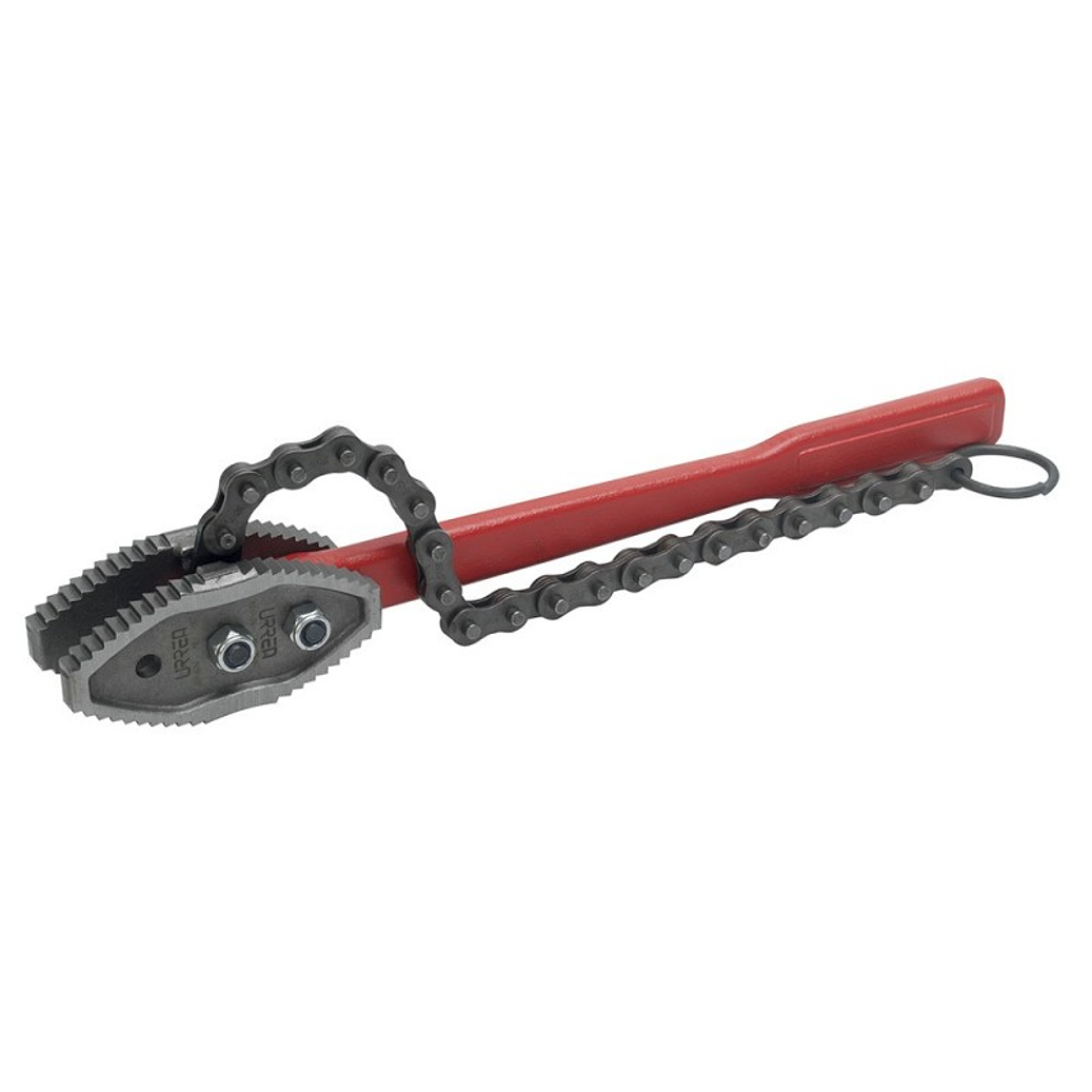 Llave de cadena tipo caimán para tubos de 12