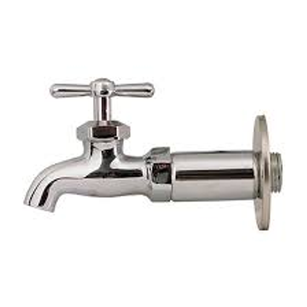 LLAVE PARA FREGADERO MACHO CON NIPLE EXTERIOR 1