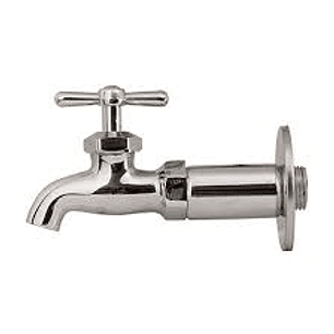 LLAVE PARA FREGADERO MACHO CON NIPLE EXTERIOR