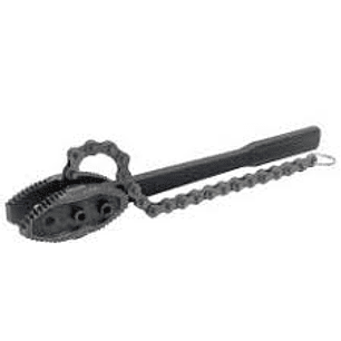 Llave de cadena tipo caimán para tubos de 4