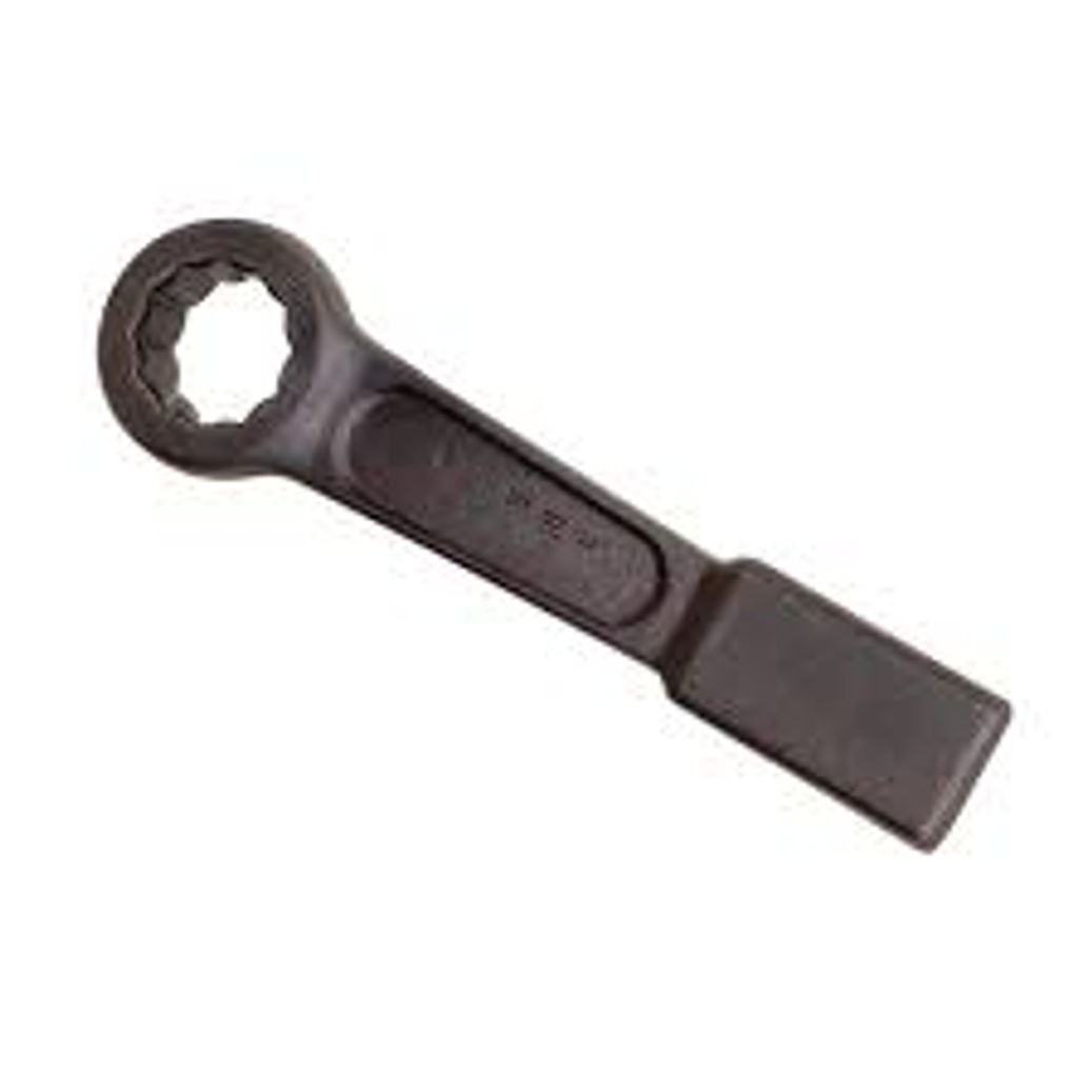 Llave de golpe acodada fosfatizada métrica, 12 puntas, 70 mm 1