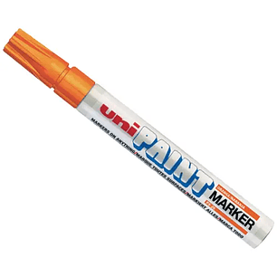 Marcador Uni-Paint Naranja PX-20