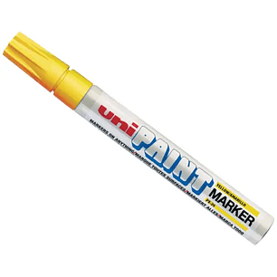 Marcador Uni-Paint Amarillo PX-20