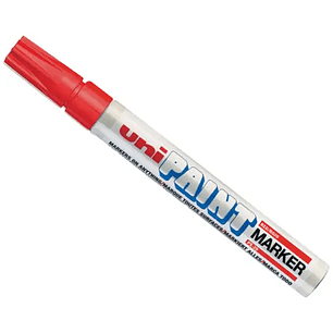Marcador Uni-Paint Rojo PX-20