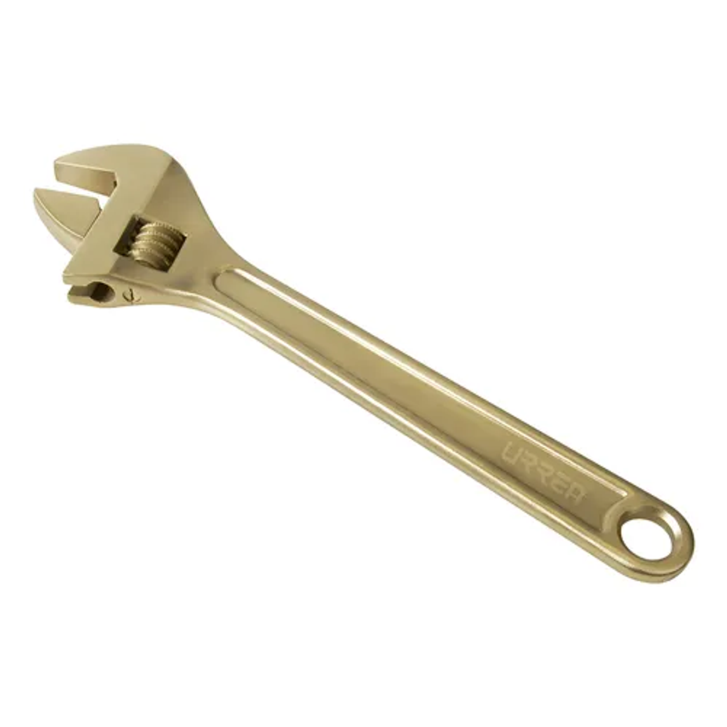 Llave ajustable de bronce aluminio antichispa de 10