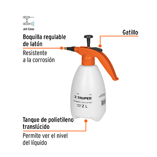 FUMIGADOR DOMESTICO 2 LTS. MOD: 10235 FDO 2