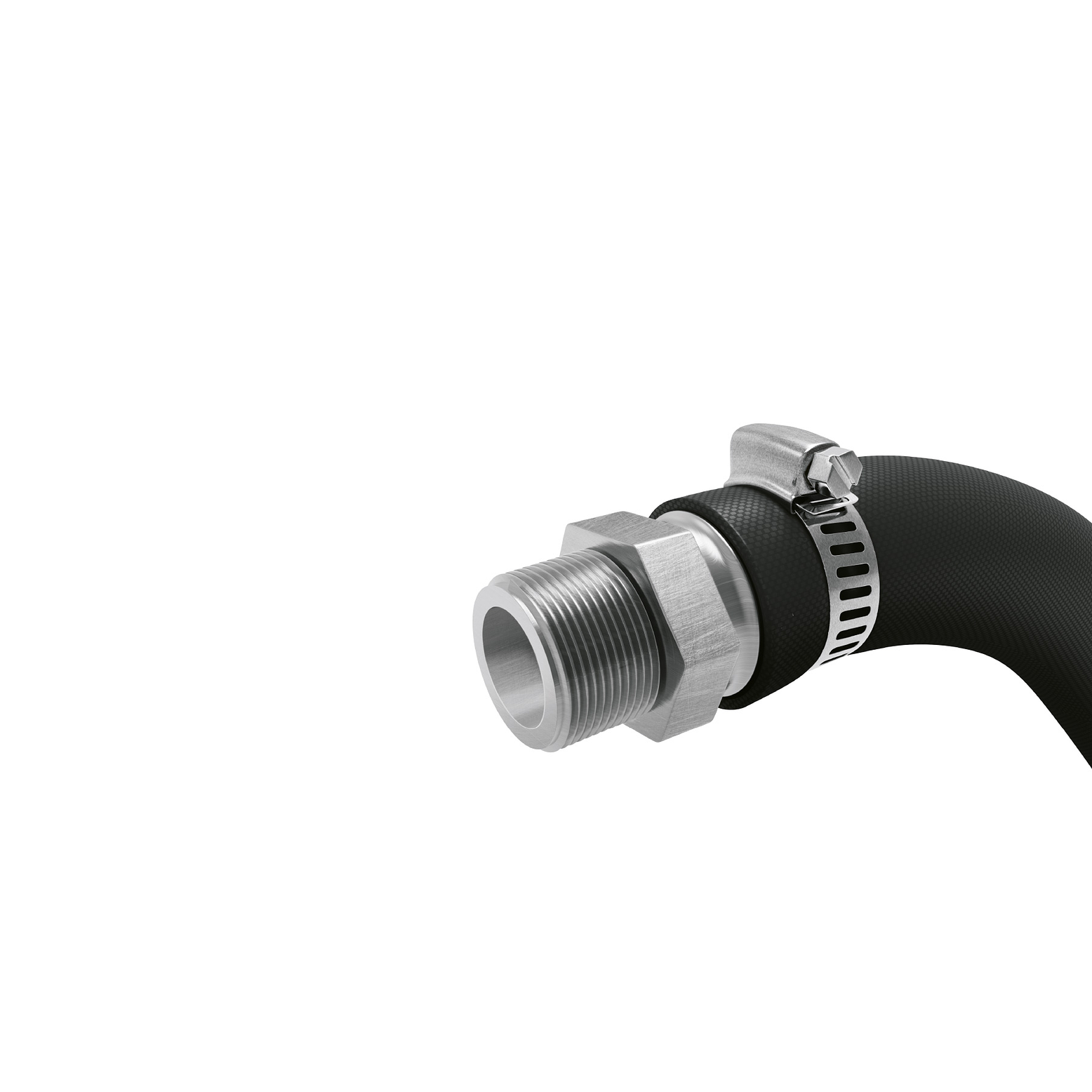 ABRAZADERA 4 DE ACERO INOXIDABLE, BLISTER CON 4 PZAS 4