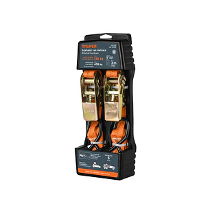 Juego de 2 sujetadores con matraca, carga máxima 408 kg - 101739