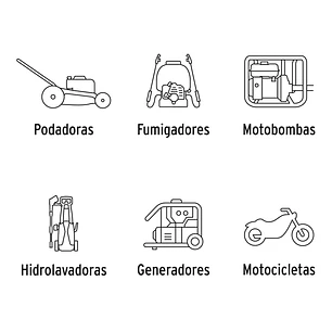 ACEITE PARA MOTOR A GASOLINA, ACEITE SEMI SINTETICO ACT 4T 32 SAE 10W 30