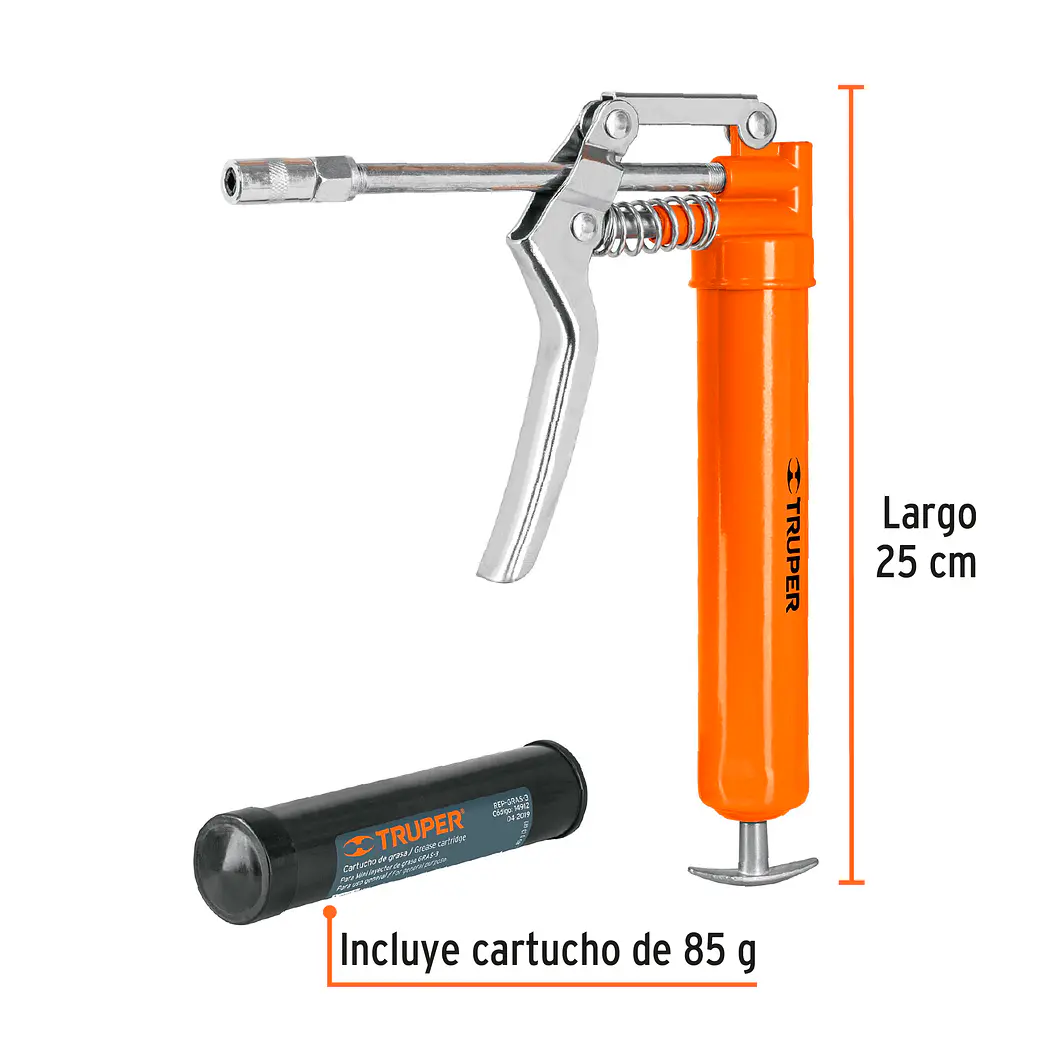 Mini inyector de grasa 3 oz, 3000 PSI - 14911 2